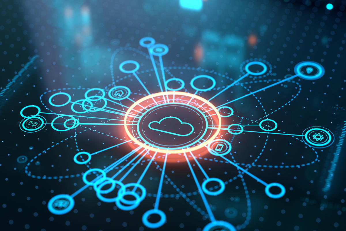 Cloud services help companies store and access data and programs using the internet instead of their computer's hard drive.
